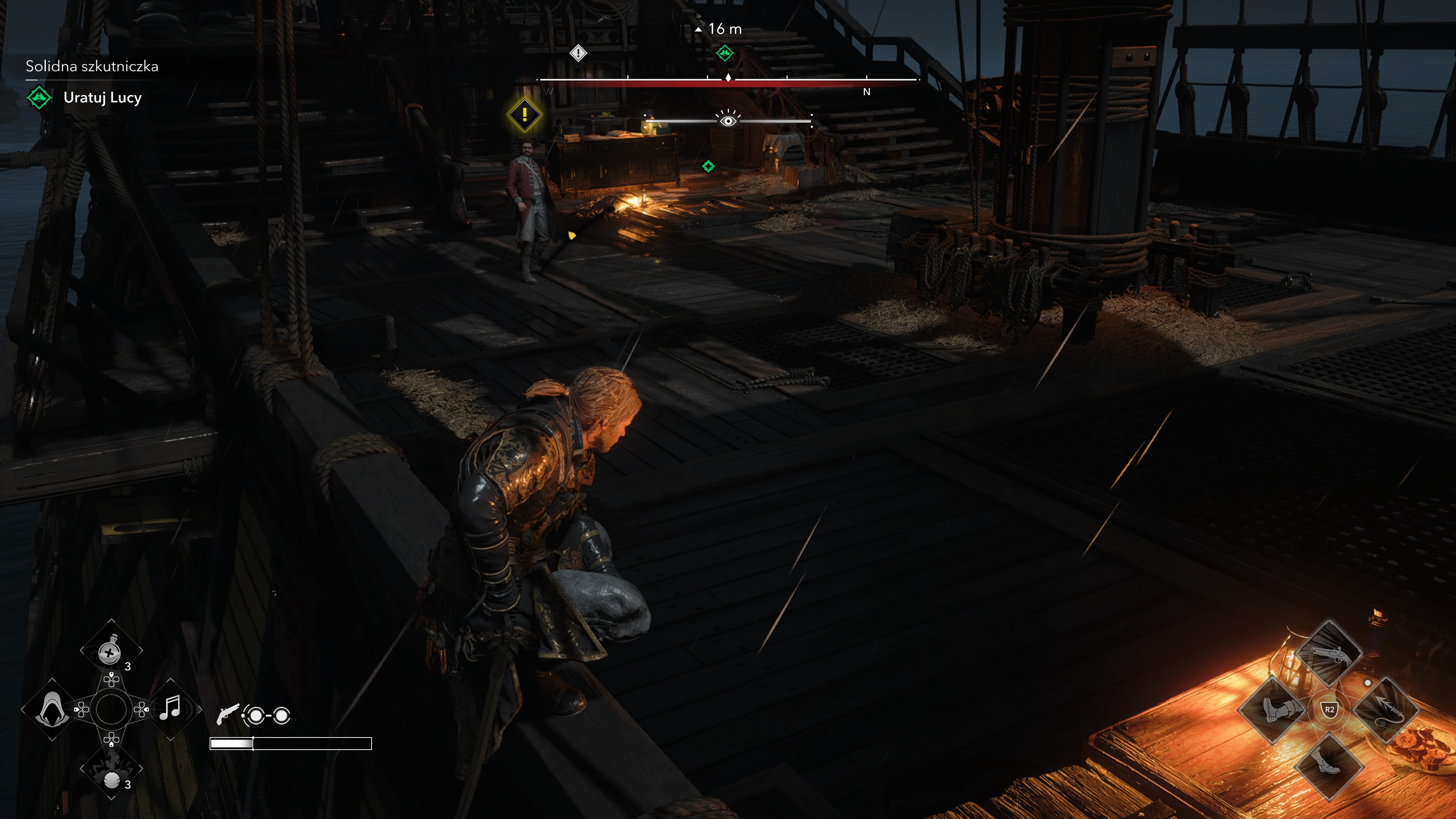 Assassin's Creed Black Flag Resynced - Solidna szkutniczka: oficer Lucy Baldwin