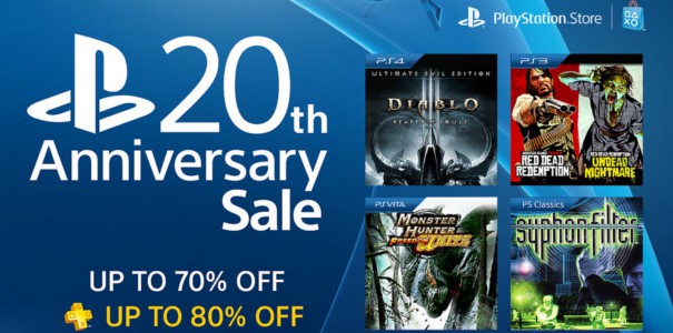 Wielka wyprzedaż z okazji 20-lecia marki PlayStation na PS Store
