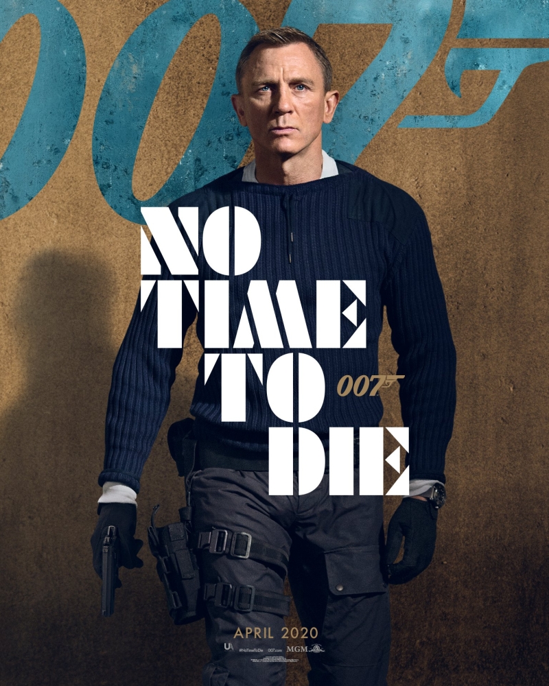 James Bond błyszczy. Obsada No Time To Die na plakatach