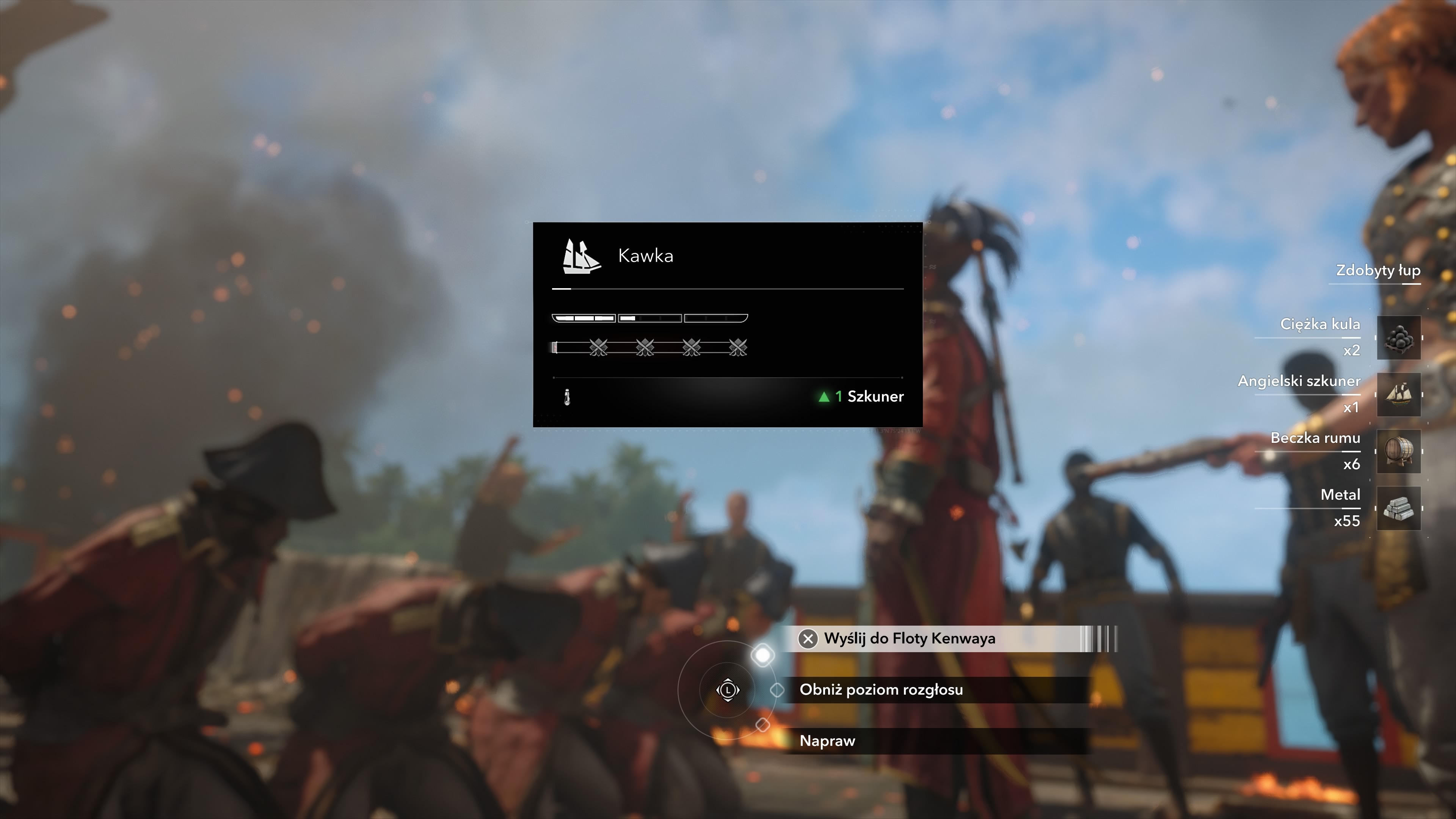 Assassin's Creed Black Flag Resynced - Flota Kenwaya: statki, abordaże, jak wysyłać na misje okręty?