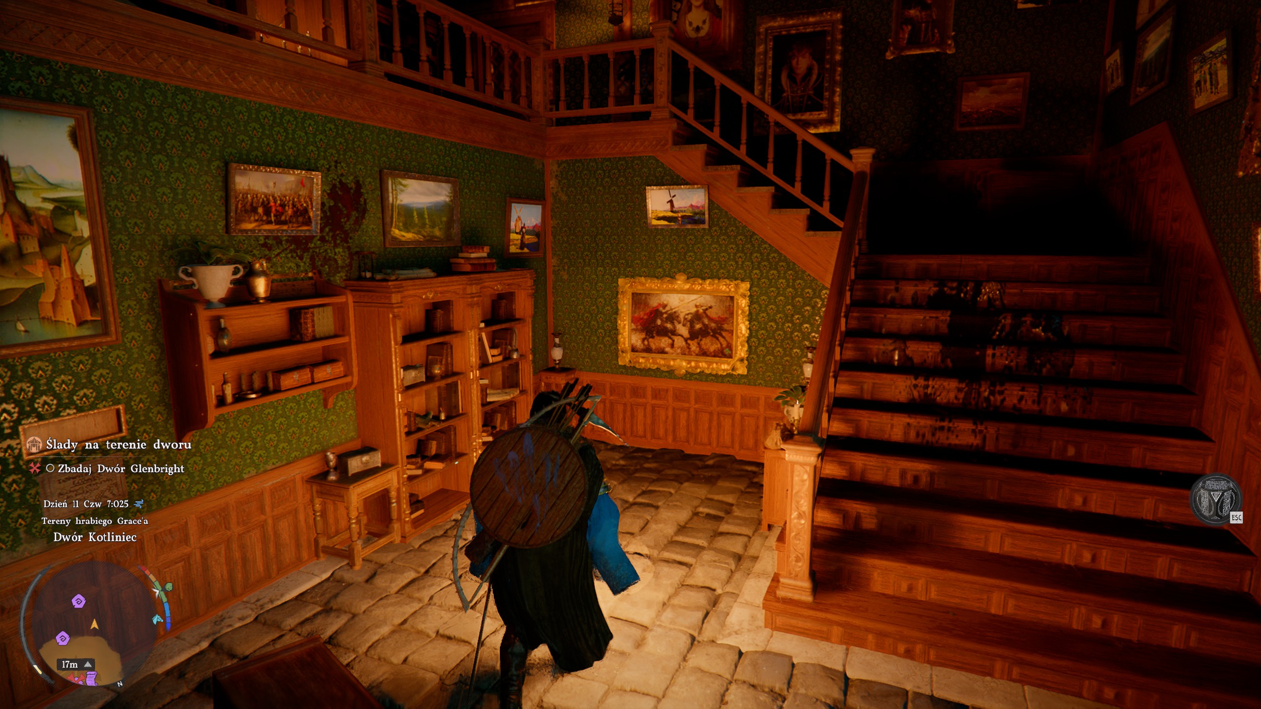 Crimson Desert - Powrót, Ślady na terenie dzwonu: Duane, hrabia Grace, dwór Glenbright