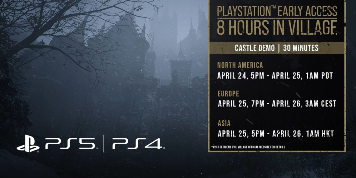 Resident Evil Village - Castle Demo już dziś! Nie zapomnijcie o dostępie do dema na PS4 i PS5