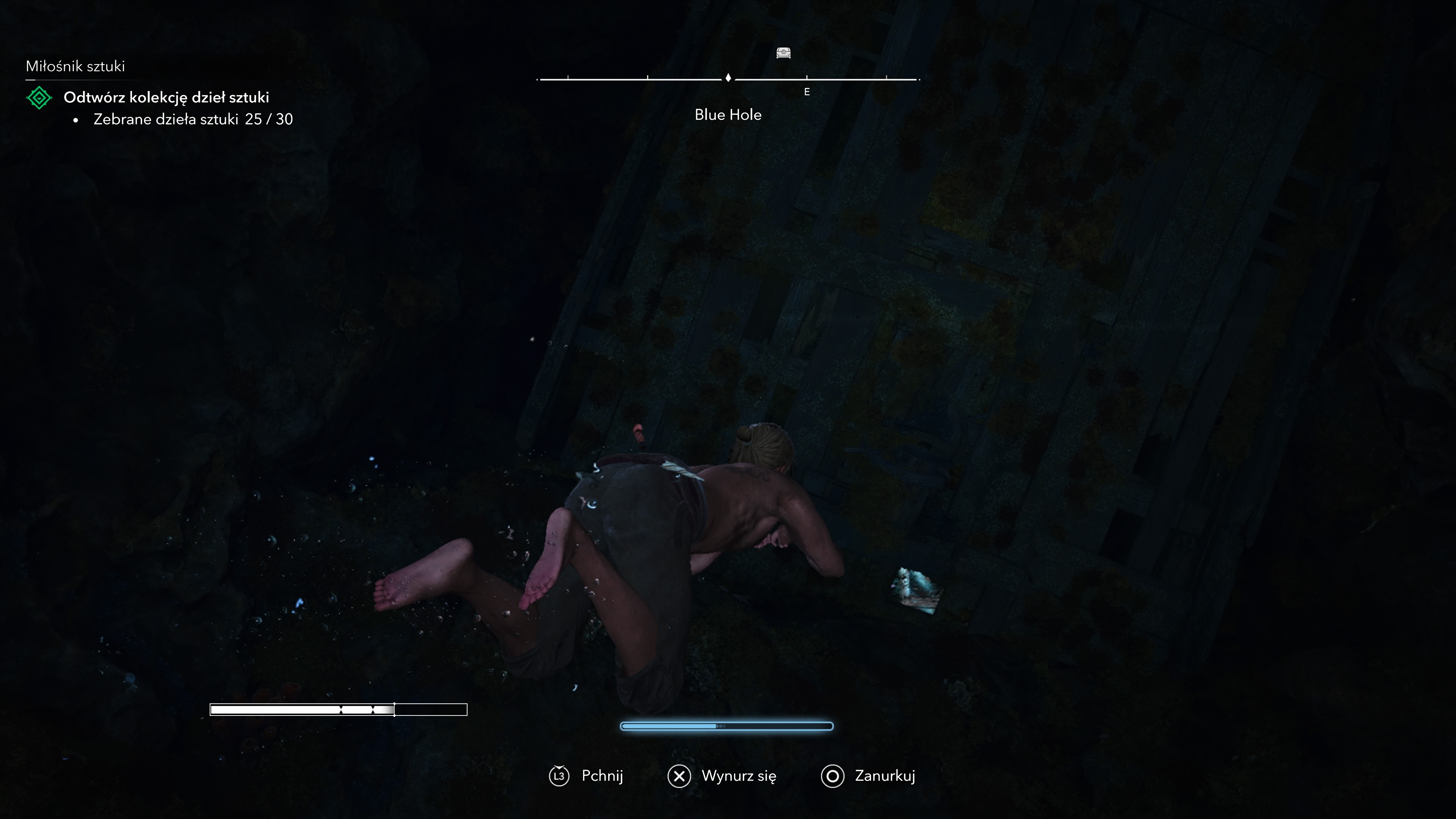 Assassin's Creed Black Flag Resynced - Blue Hole: skrzynie i sekrety
