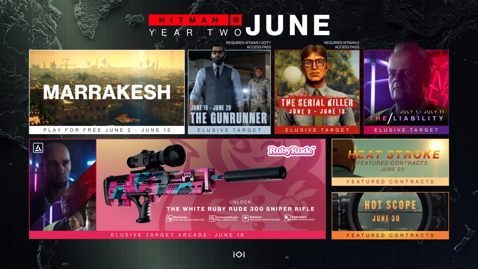 Hitman 3 - Roadmap
