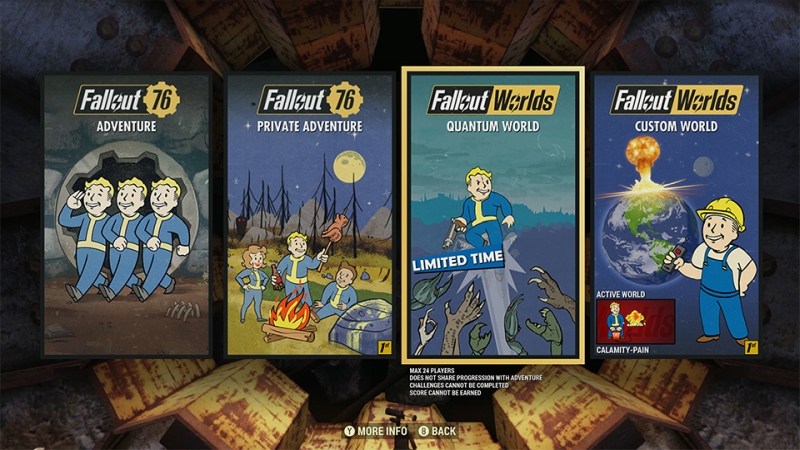 Fallout Worlds zapewni oczekiwane atrakcje w Fallout 76. Gracze w końcu stworzą własne serwery