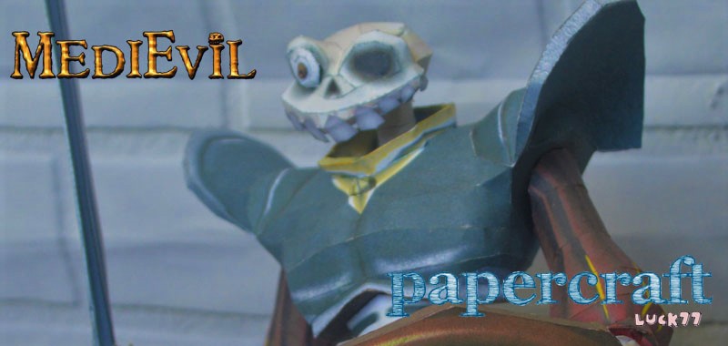Papercraft #27 – MediEvil - Sir Daniel Fortesque