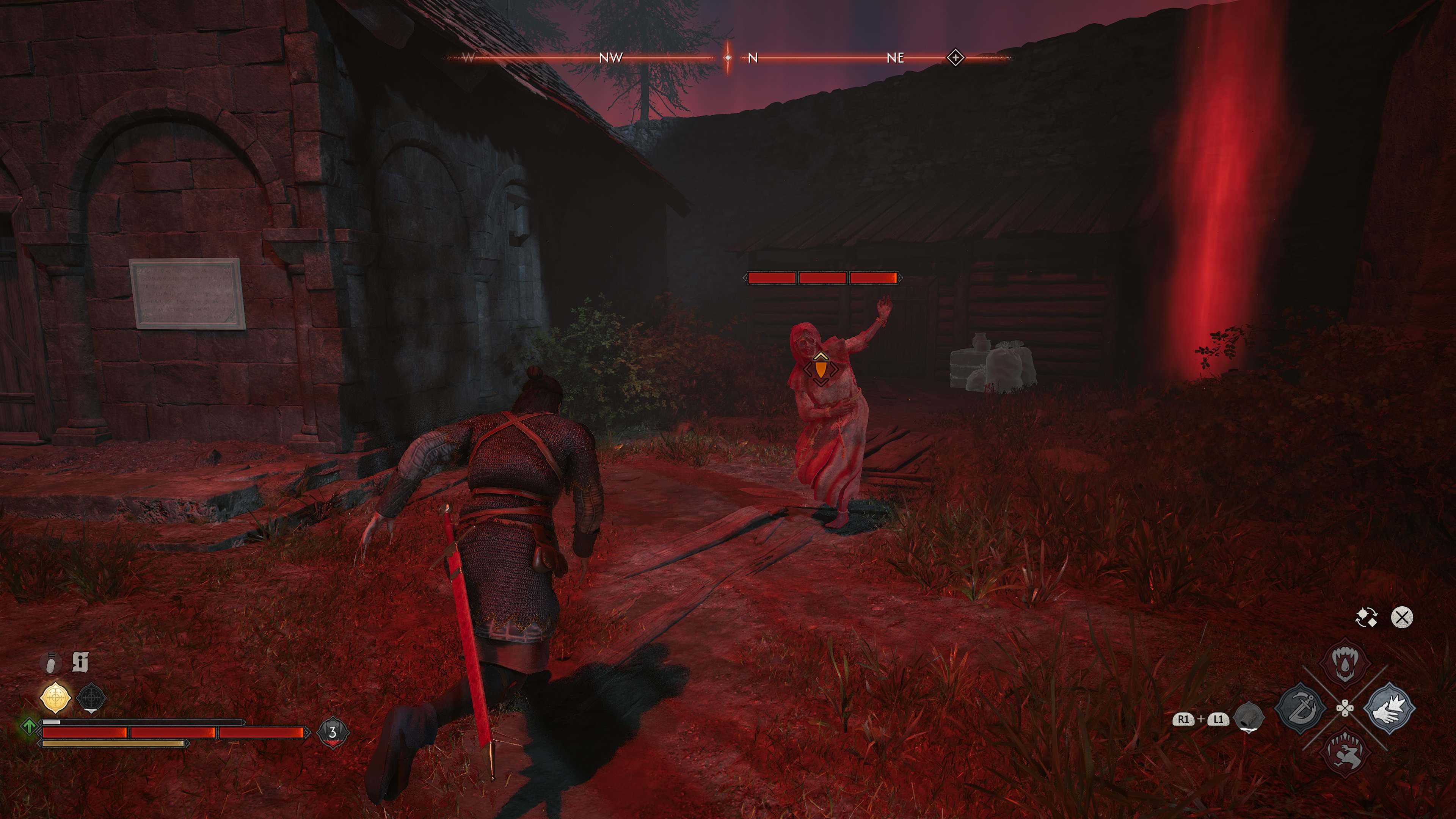 The Blood of Dawnwalker - Echa uśpionych dzwonów: Anca, klasztor, Leonica, biblioteka, kaplica, dzwonnica, infimeria, klucze, katakumby