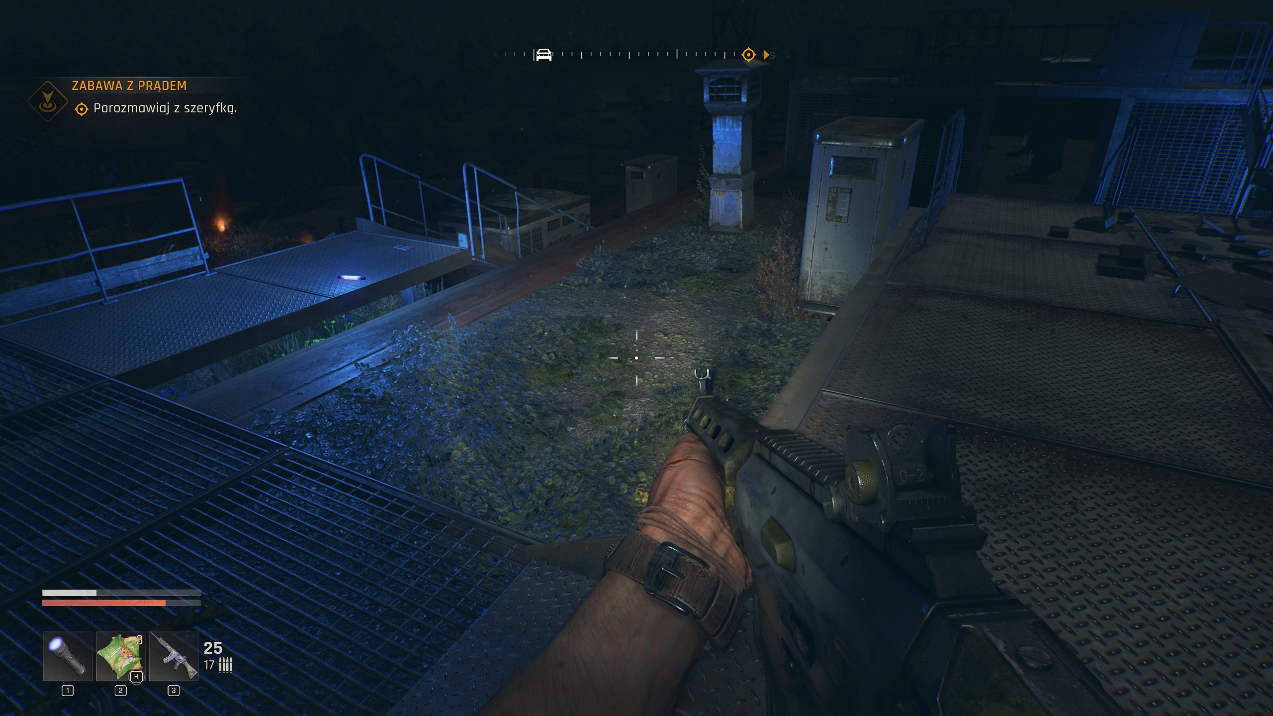 Dying Light The Beast - Zabawa z prądem: hydroelektrownia, brygadzista Largo, pompa, turbiny, woda