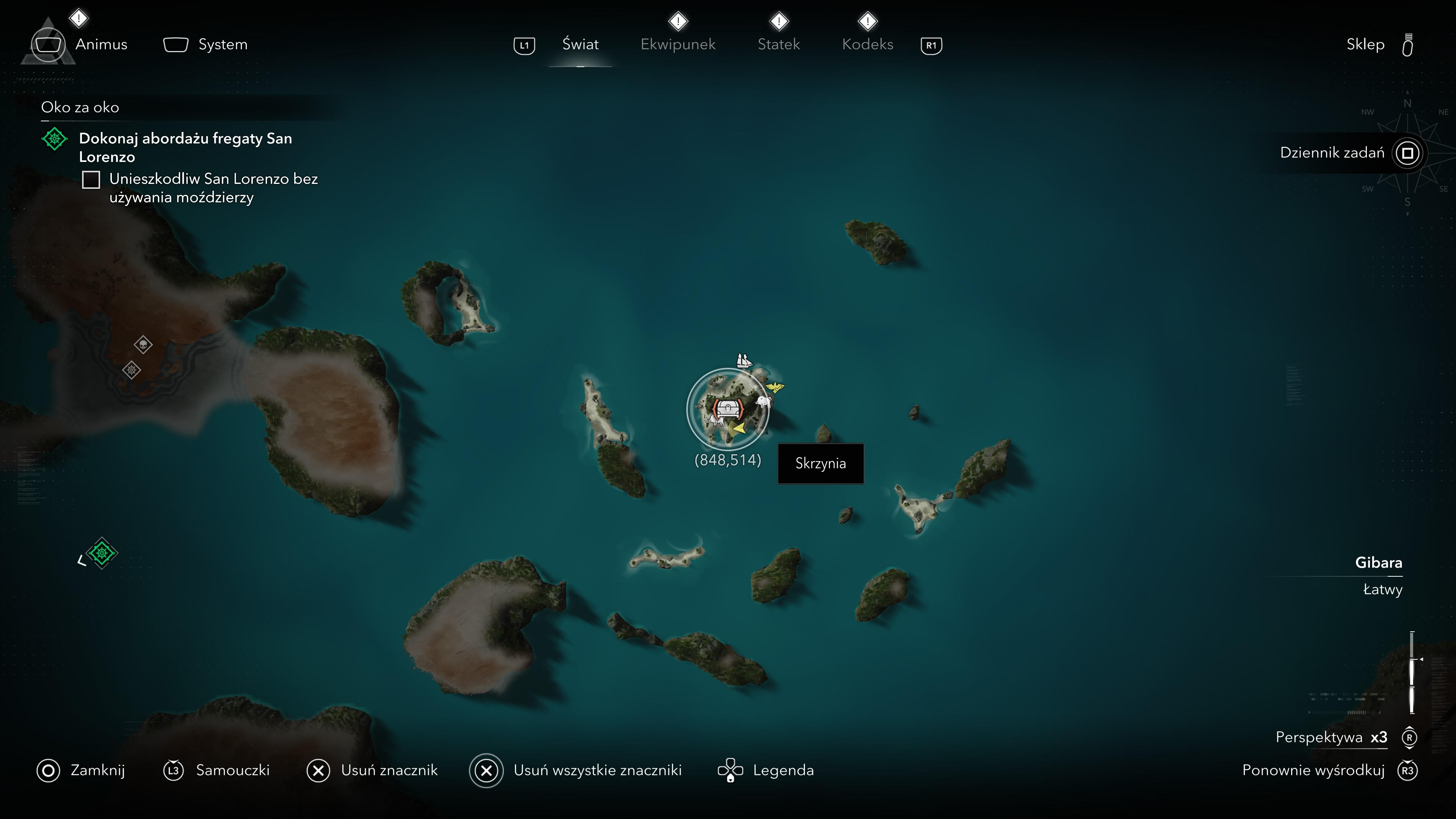 Assassin's Creed Black Flag Resynced - Sekrety na Wyspa Mariguana