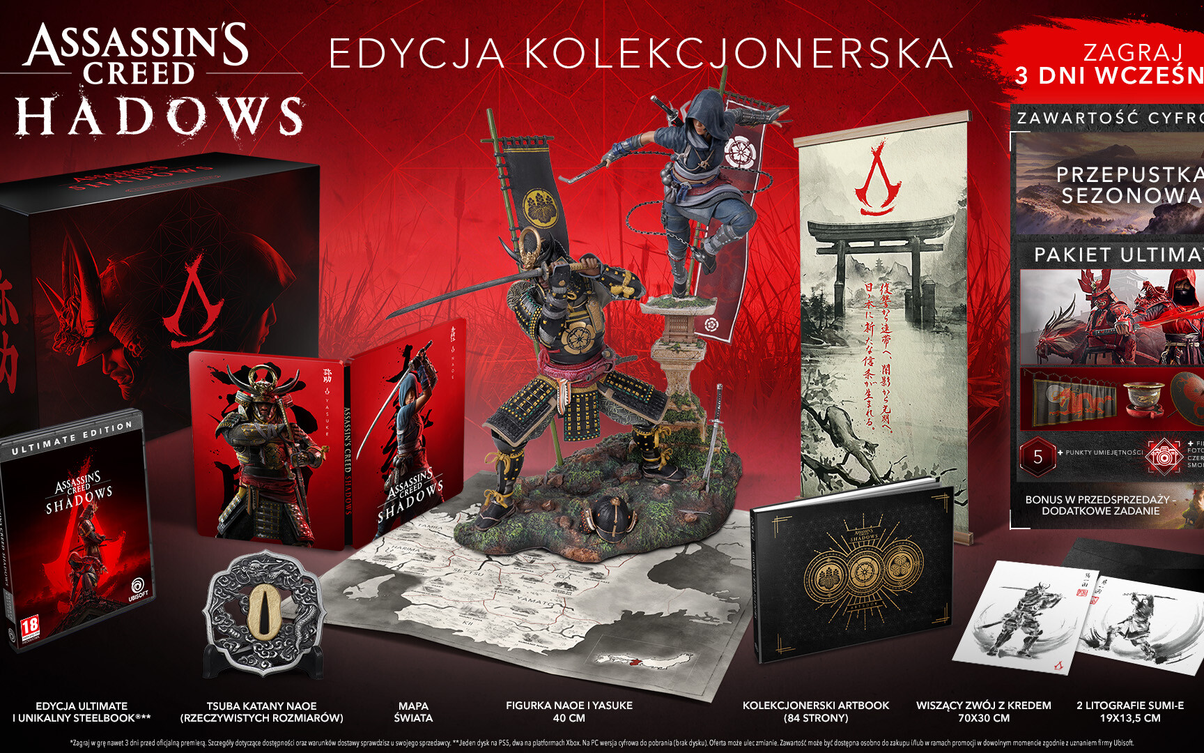 Assassin's Creed Shadows Edycja Kolekcjonerska