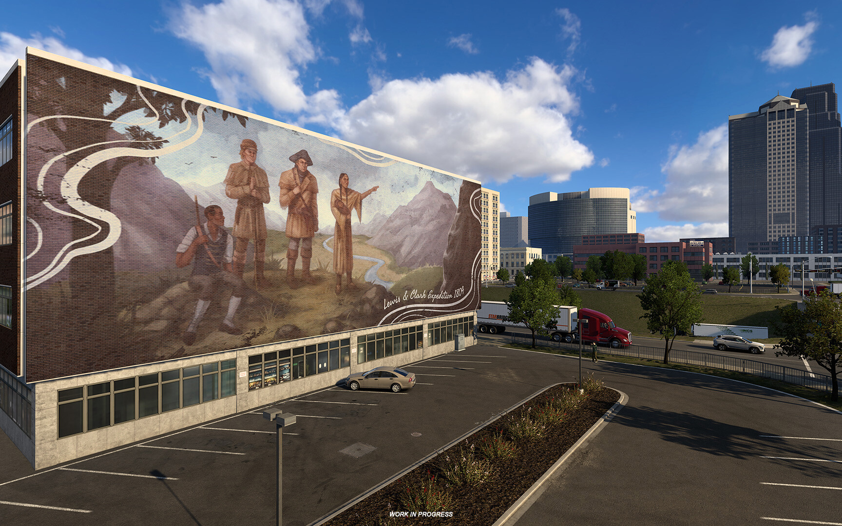 American Truck Simulator znów zachwyca. Dodatek Missouri prezentuje piękne murale