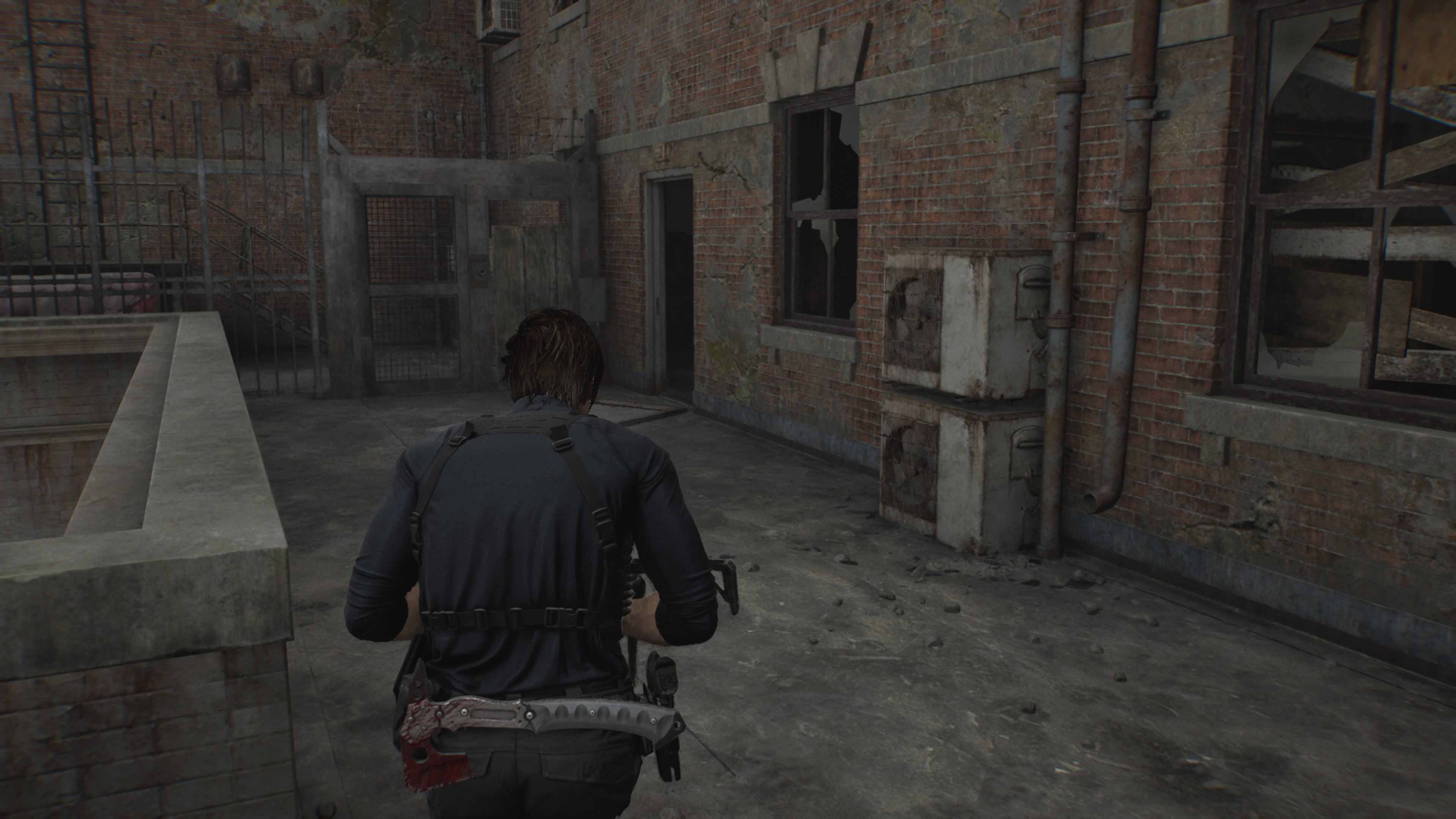 Resident Evil Requiem - Leon: oczyszczalnia, odbiornik, apartament Cedarbrook, żołnierze, korbka, moździerz