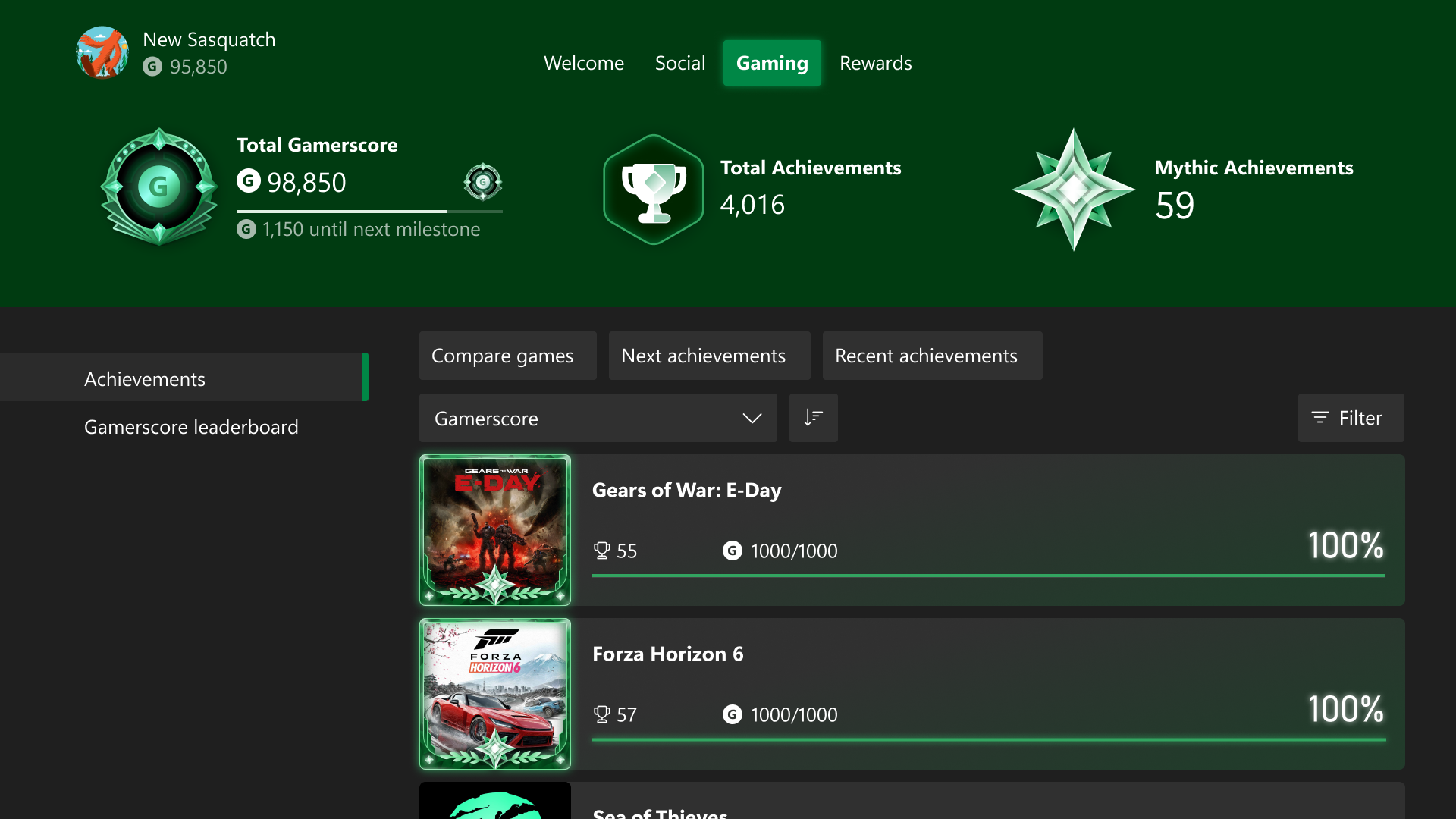 Xbox Mythic Achievements #3