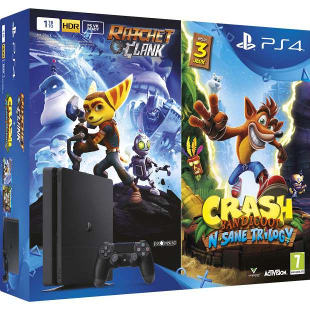 Sony szykuje bundla PlayStation 4 z Crash Bandicoot N-Sane Trilogy i Ratchetem