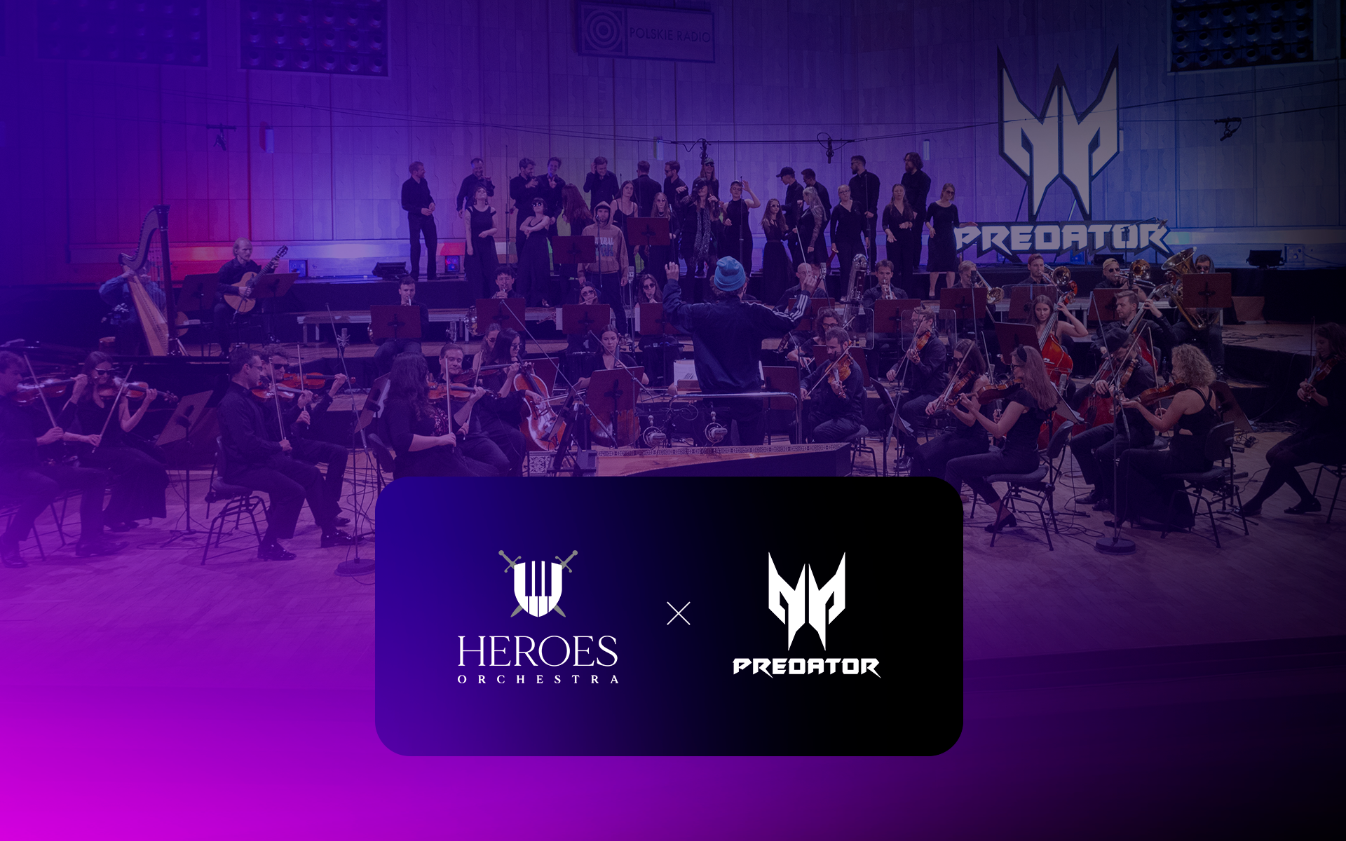 Heroes Orchestra i marka Predator łączą siły. Zbliżają się dwa wyjątkowe koncerty dla graczy