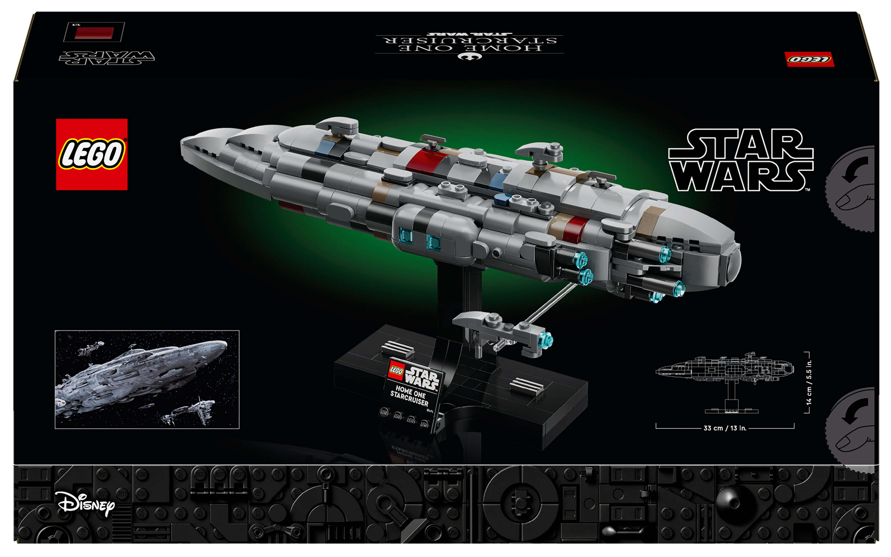 lego star wars krążownik home one