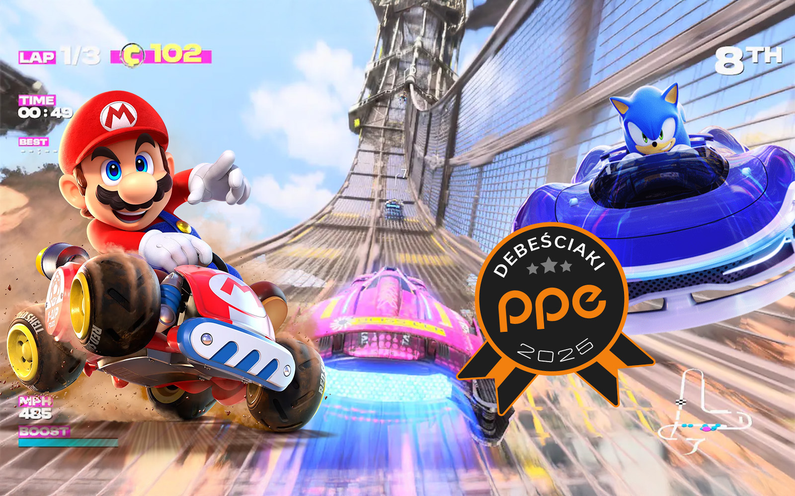 DEBEŚCIAKI 2025: Najlepsza gra wyścigowa/samochodowa