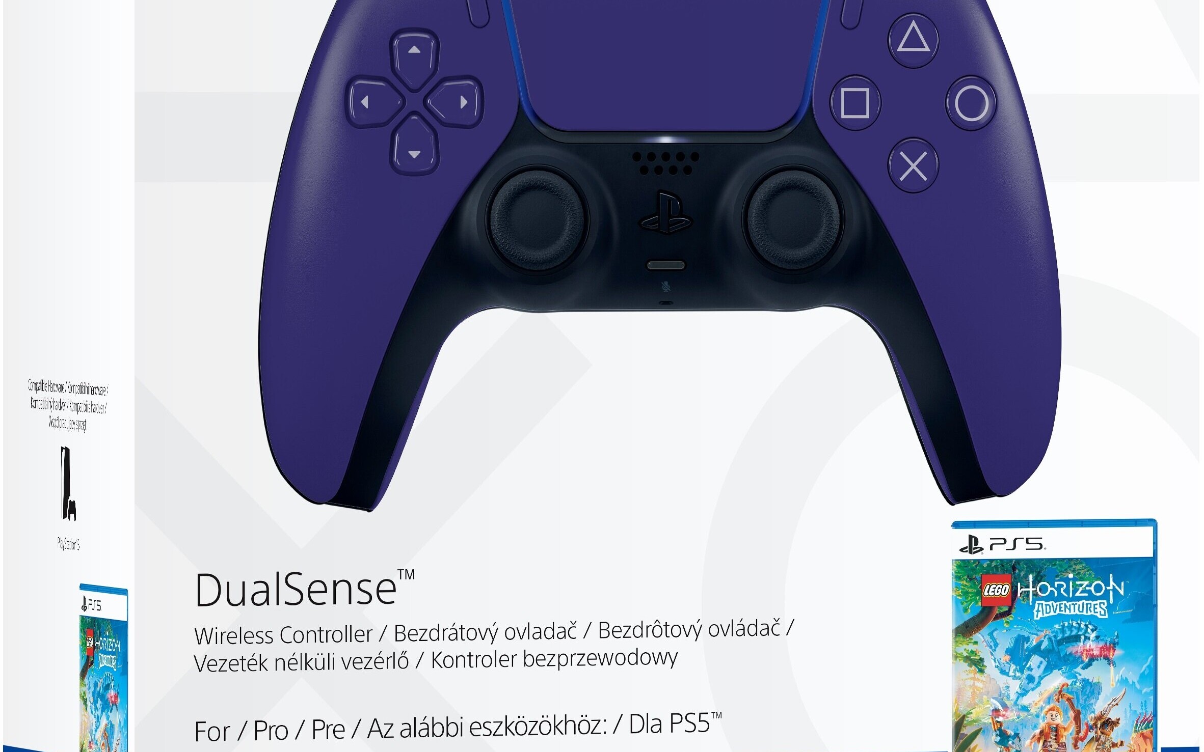 Promocja na pad DualSense (Fiolet) + gra LEGO Horizon Adventures na PS5 - z rabatem 82 zł