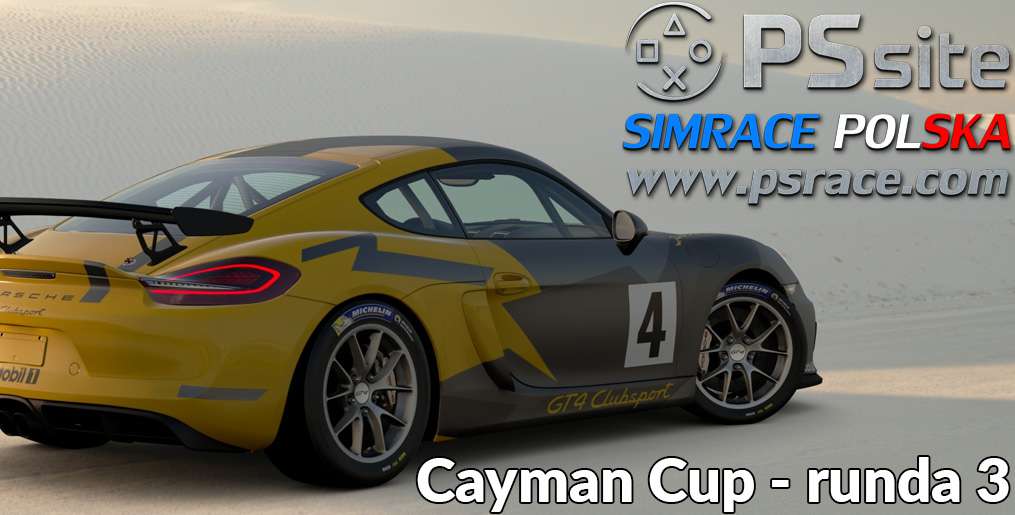 Transmisja z trzeciej rundy Cayman Cup w Gran Turismo Sport