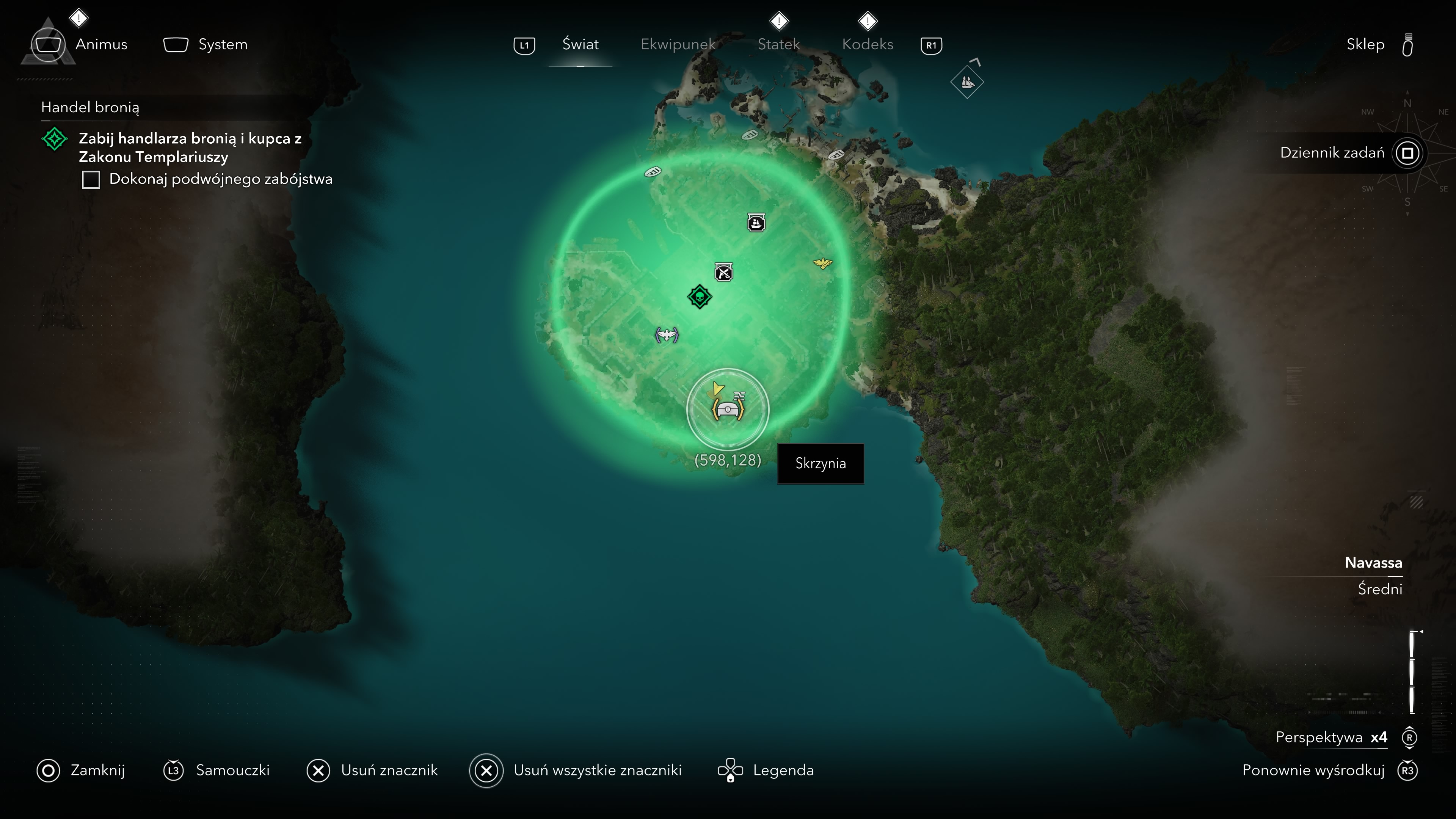 Assassin's Creed Black Flag Resynced - Skrzynie na Port Royal