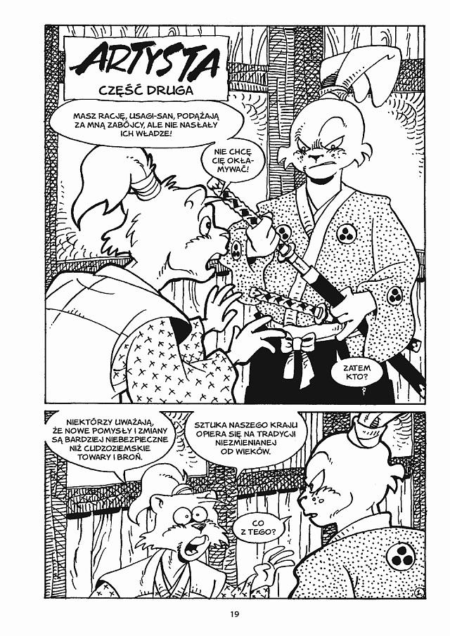 Recenzja komiksu - Usagi Yojimbo