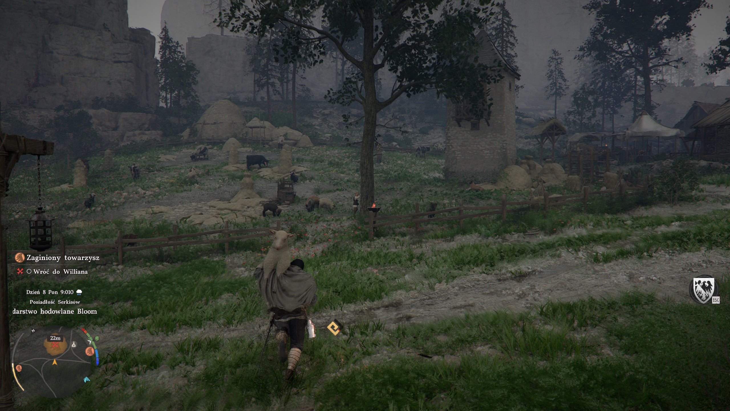 Crimson Desert - Zaginiony towarzysz, sekrety ukryte w mroku: członek Szarogrzywych, Willian, Kudłaczek