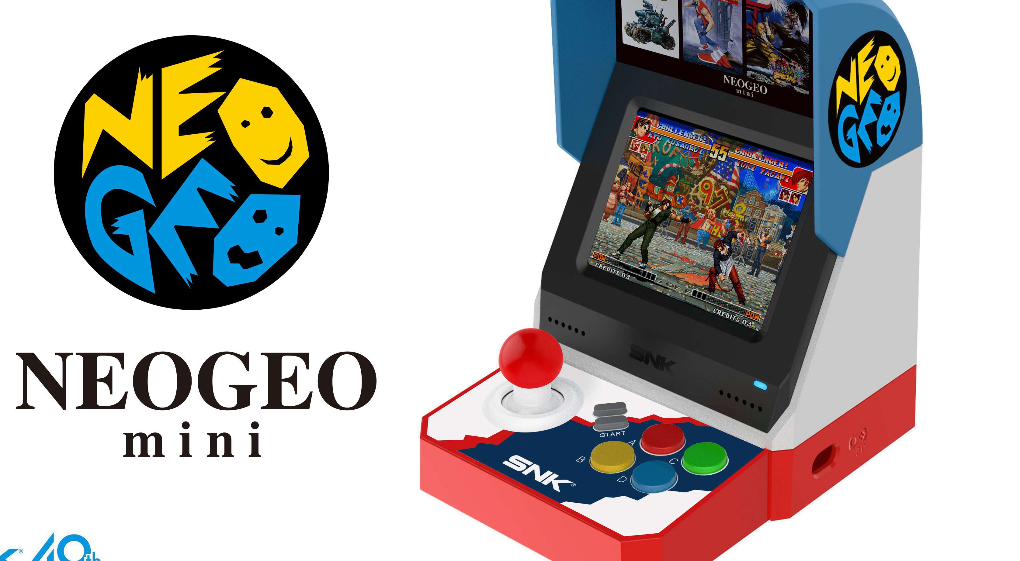Neo Geo Mini oficjalnie! Miniaturowy automat arcade od SNK