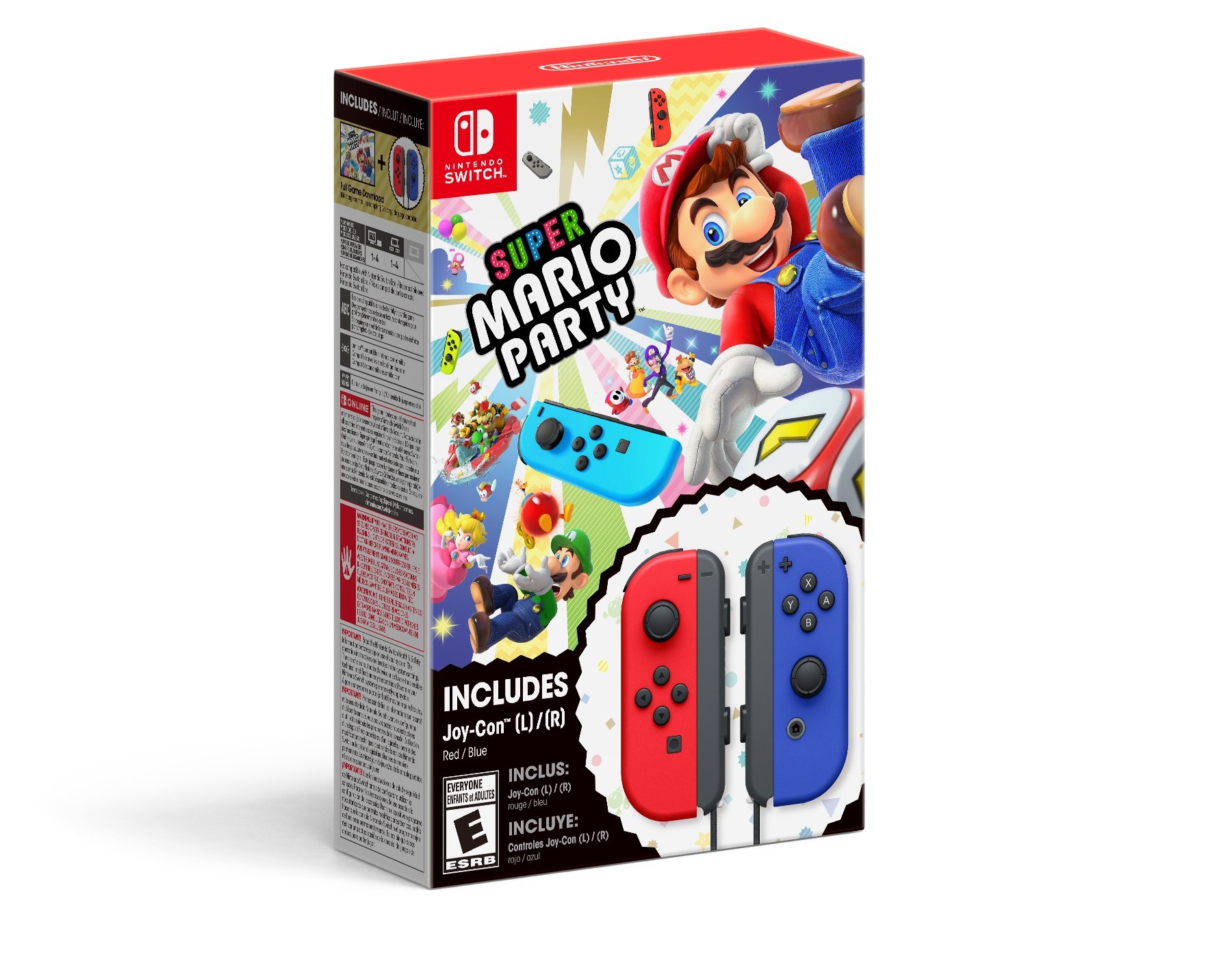 Nintendo Switch OLED Smash + Super Mario Party JoyCon #2