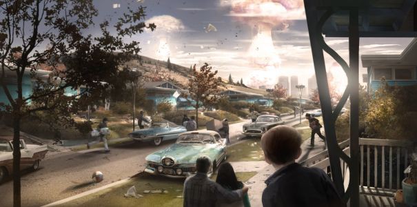 Jak wyglądałby Fallout 4, gdyby pojawił się w 1984?