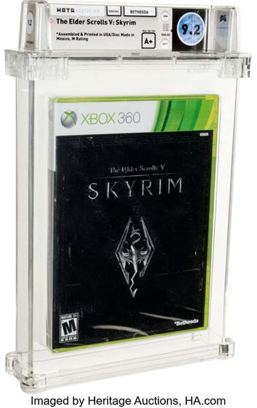Skyrim za 2310 zł. Gracz zdobył grę w niemal idealnym stanie