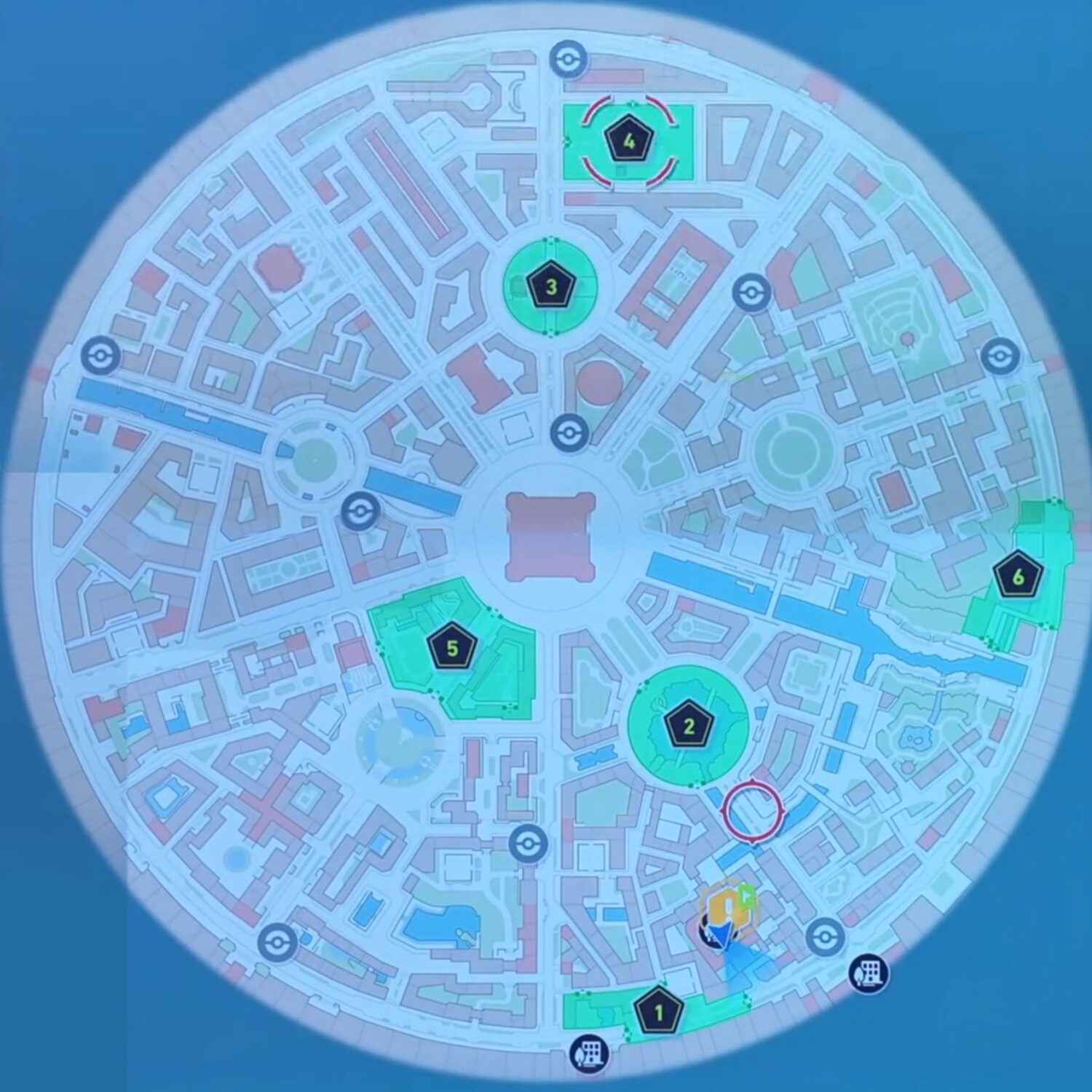 Pokemon Legends: Z-A Mapa