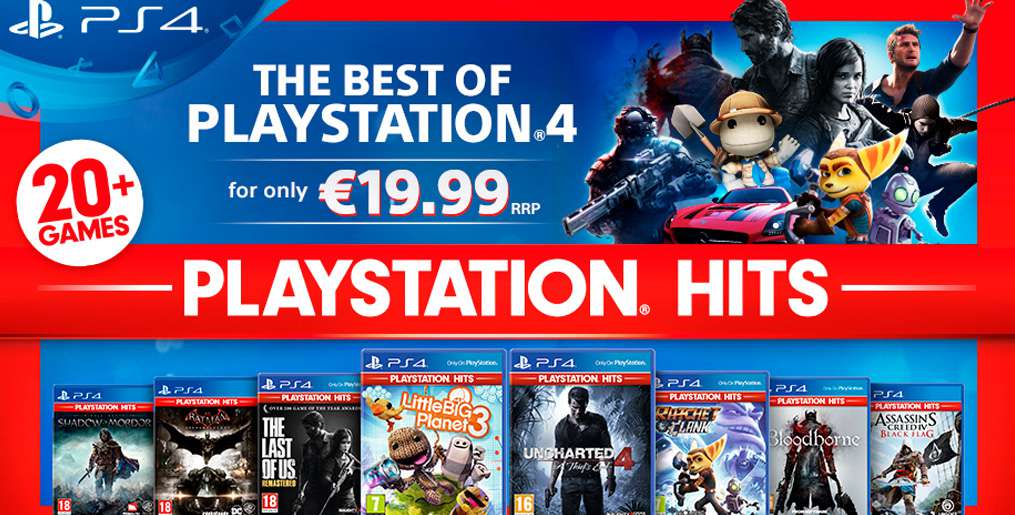 PlayStation Hits - Sony wprowadza do sprzedaży tańsze wydania gier