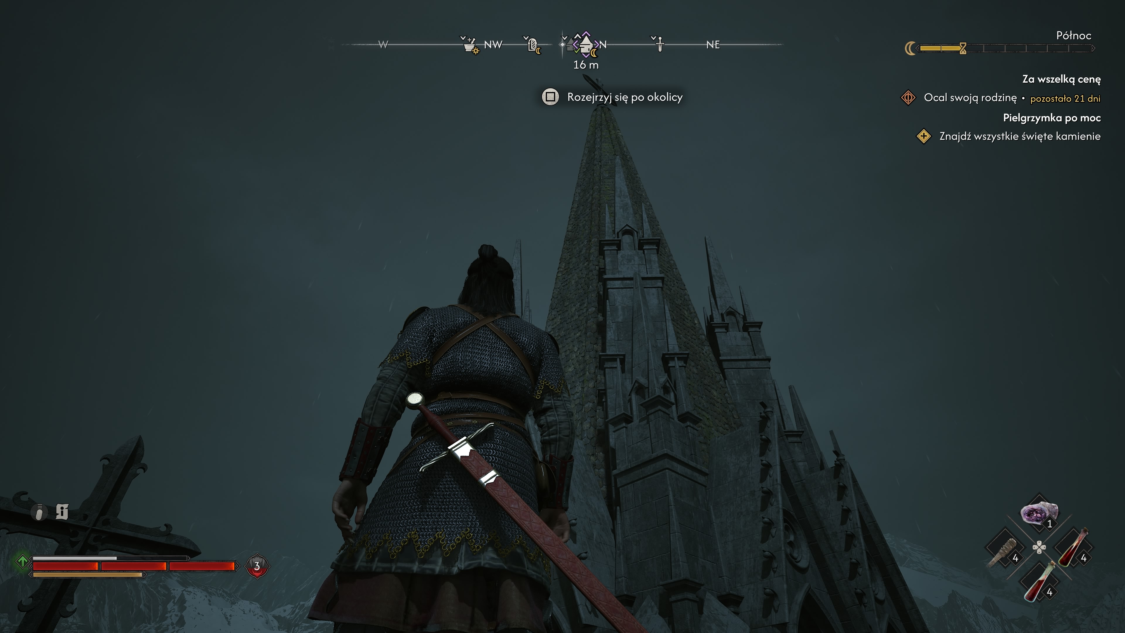 The Blood of Dawnwalker - Wieże synchronizacyjne, odkrywanie mapy: wszystkie budynki