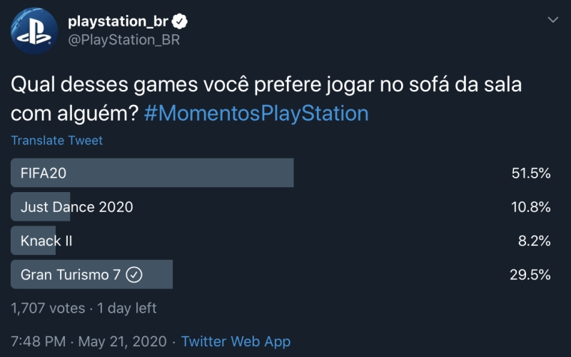 PlayStation Brazil pyta graczy o Gran Turismo 7