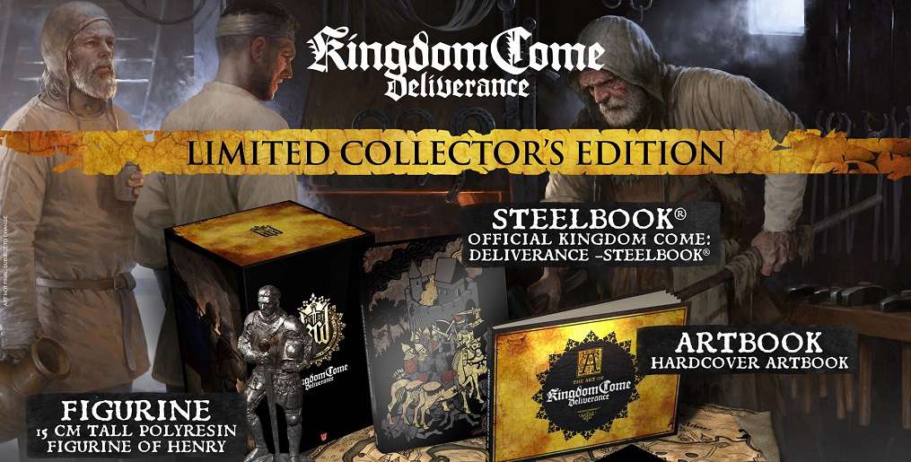 Kingdom Come Deliverance - tak prezentuje się edycja kolekcjonerska