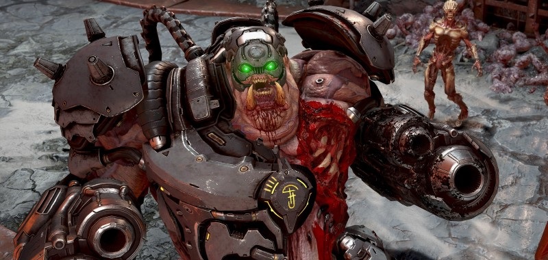 DOOM Eternal na Master Level to dynamiczna sieka. Gameplay w 4K i 60 fps