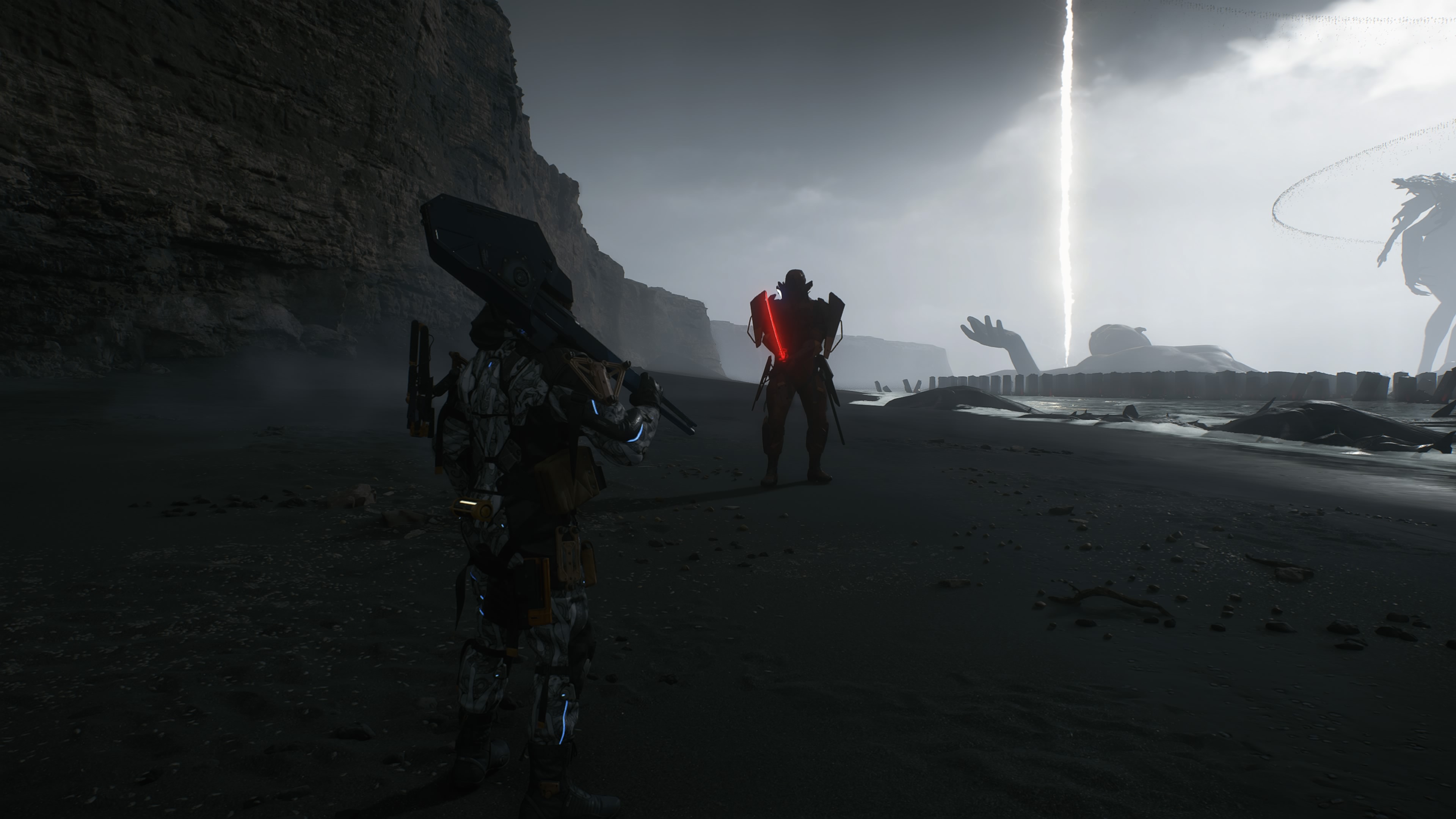 Death Stranding 2 - Zlecenie 48: Plaża Amelie, ocal Tomorrow, zapobiegnij Ostatniemu Wdarciu, Higgs