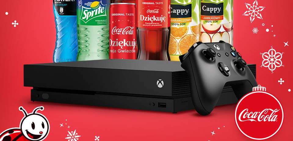 Xbox One X do wygrania w sieci Biedronka. 200 konsol w loterii Coca-Cola