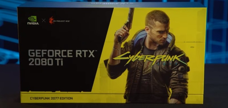 GeForce RTX 2080 Ti Cyberpunk 2077 Edition na pełnej prezentacji. Unboxing cudownego GPU