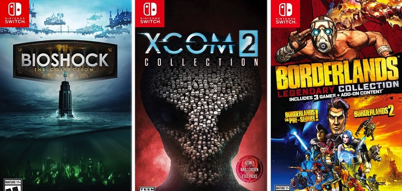 BioShock, XCOM 2 i Borderlands już na Switchu. Nintendo przypomina o premierach zestawów na zwiastunach