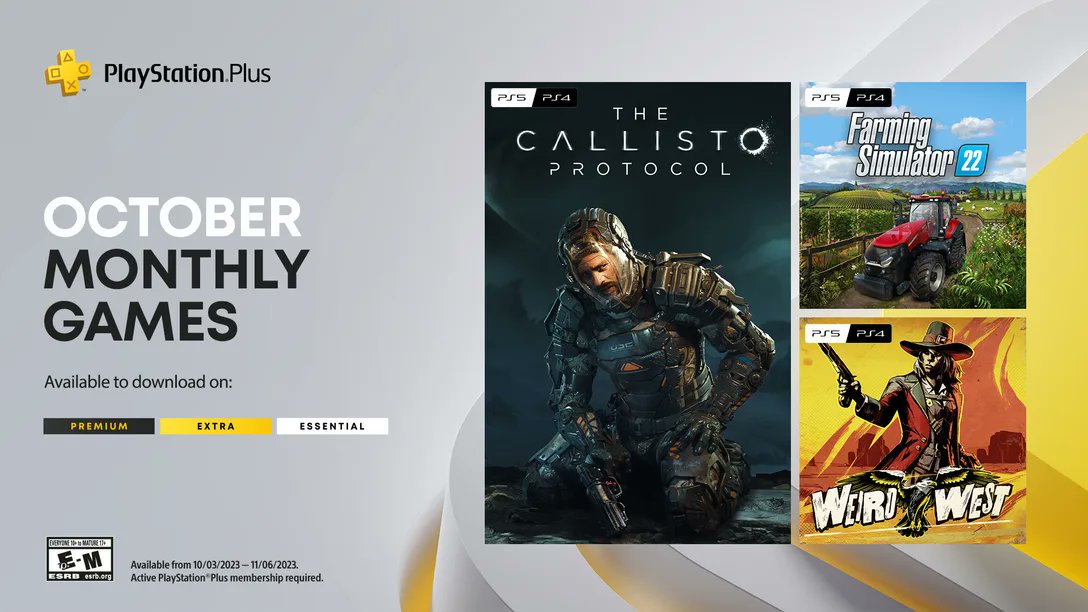 PS Plus Essential na październik 2023