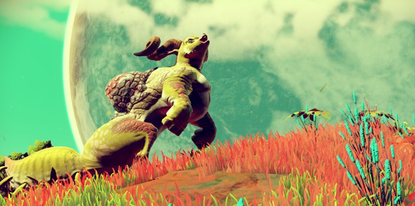 Ile zajmuje przejście na piechotę dookoła całej planety w No Man's Sky?