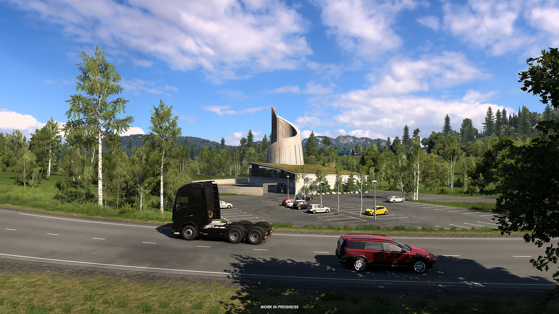 Euro Truck Simulator 2 - Nordic Horizons & Benelux Rework #7
