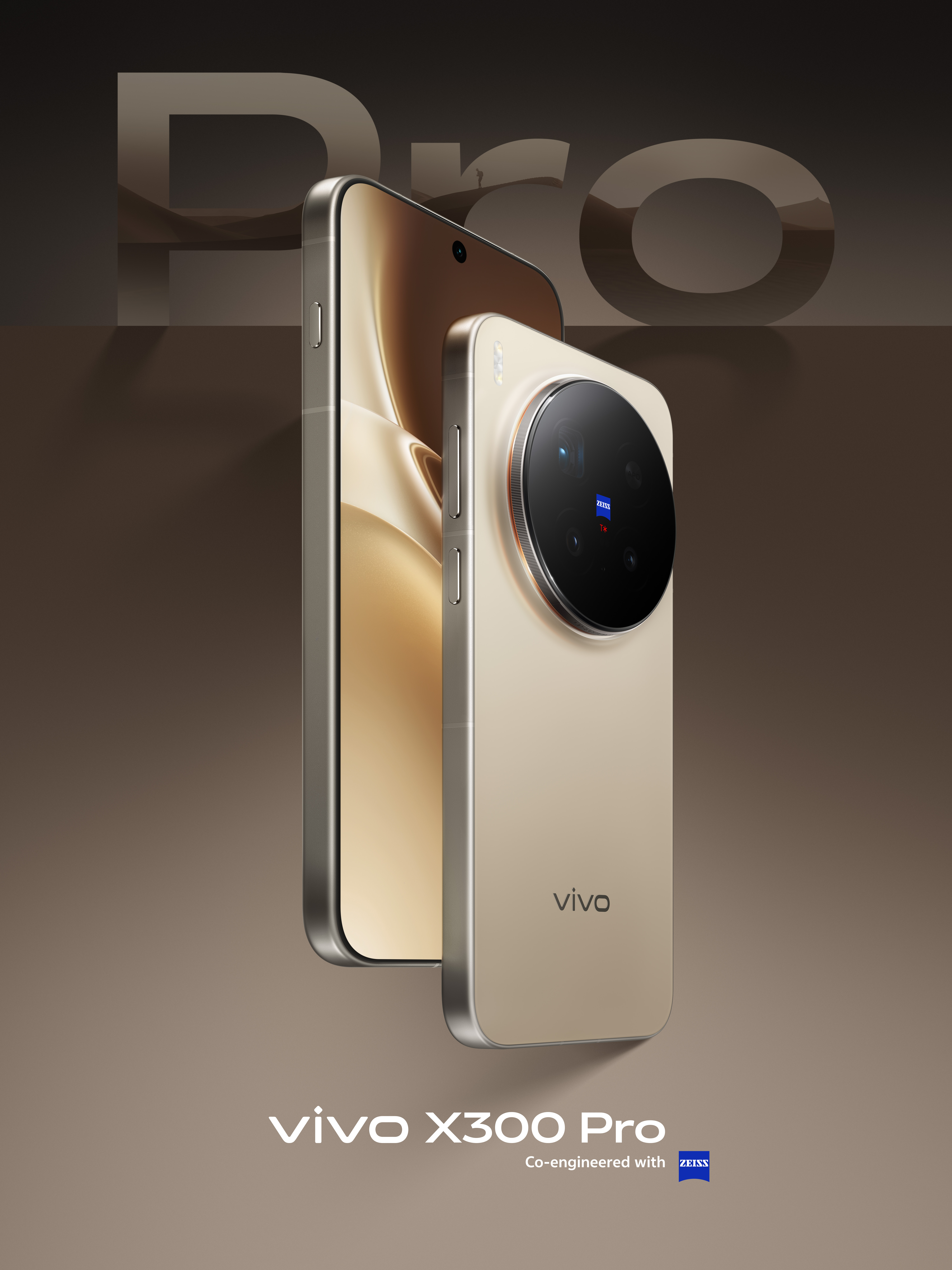 VIVO X300 Pro_złoty