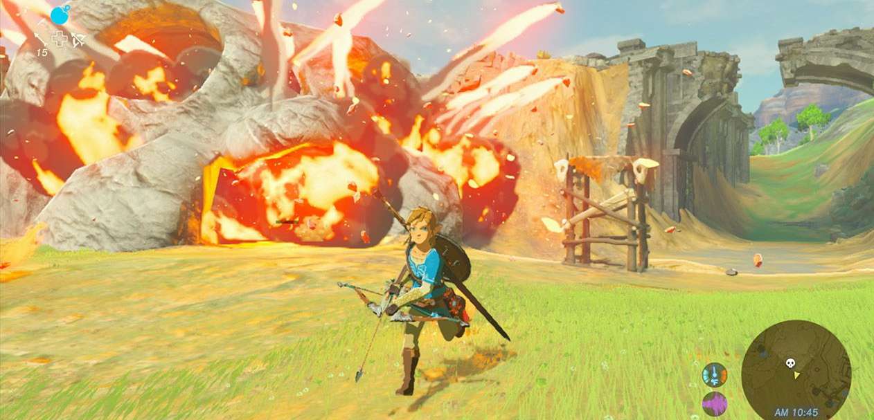 Link naśladuje Makłowicza w nowym gameplayu z The Legend of Zelda na NX i Wii U