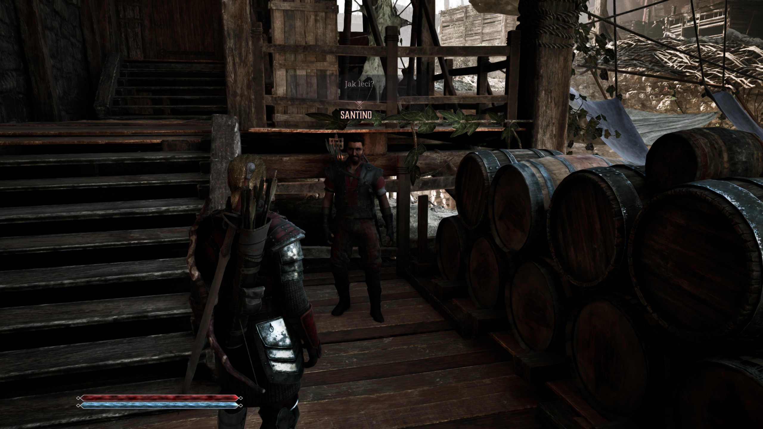 Gothic 1 Remake - Specjalne towary: Santino, akt własności, co mu dać?