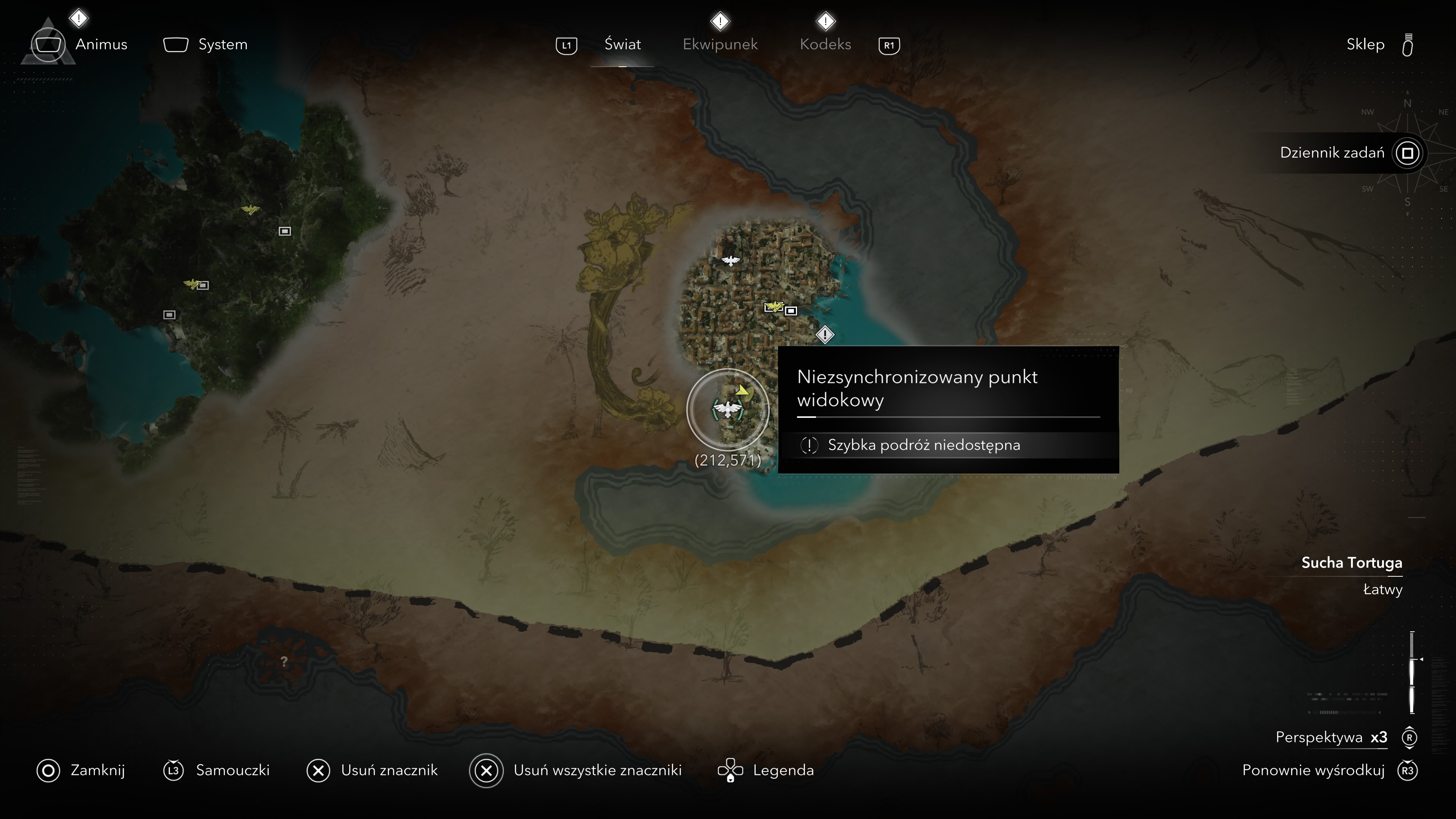 Assassin's Creed Black Flag Resynced - Wieże synchronizacyjne, punkty widokowe w Hawana