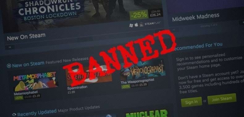 Steam zablokowane dla 90 000 graczy. Valve nie toleruje oszustów