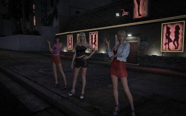 Spotkanie z prostytutką w FPP - Grand Theft Auto V nowej generacji