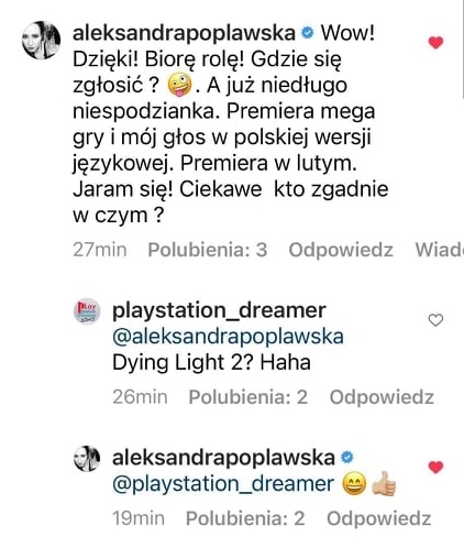 Dying Light 2 otrzyma pełną lokalizację? Aktorka mogła zdradzić niespodziankę Techlandu